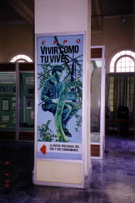 ここから左側へ行くとチェ・ゲバラコーナー!